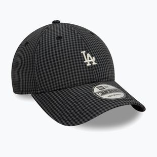 Kepuraitė su snapeliu New Era Seersucker 9Forty Los Angeles Dodgers black