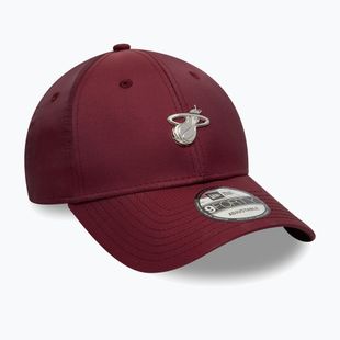Kepuraitė su snapeliu New Era NBA Tech 9Forty Maiami Heat dark red