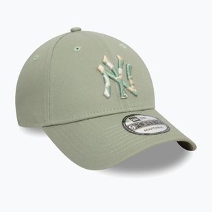 Kepuraitė su snapeliu New Era Camo Infill 9Forty New York Yankees green pastel