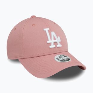 Kepuraitė su snapeliu New Era League Essential 9Forty Los Angeles Dodgers dark pink