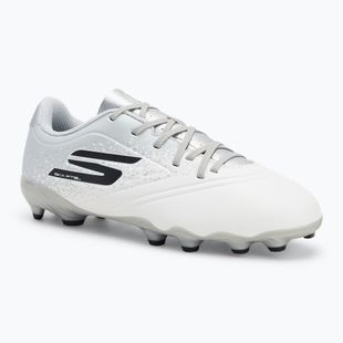 Vaikiški futbolo batai SKECHERS Razor 1.5 Youth Jr FG white/silver