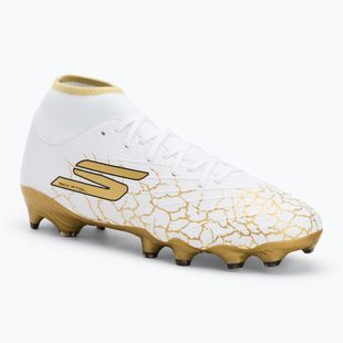 Vyriški futbolo batai SKECHERS Razor 1.5 Academy FG white/gold