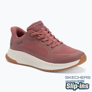 Moteriški batai SKECHERS Bobs Squad 4 Staple Look rose