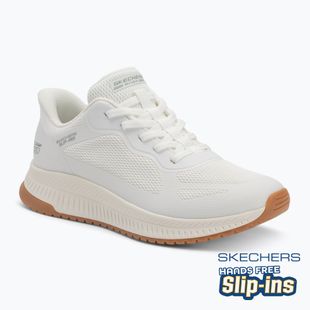 Moteriški batai SKECHERS Bobs Squad 4 Staple Look white