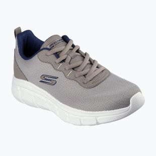 Vyriški batai Skechers Bobs Sport B Flex Icy Edge taupe