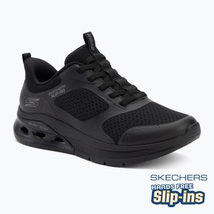 Moteriški batai SKECHERS Bobs Arc Waves 2.0 Now On black