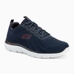 Vyriški batai SKECHERS Summits Torre navy/red