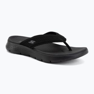 Moteriškos šlepetės per pirštą SKECHERS Go Walk Flex Holly black