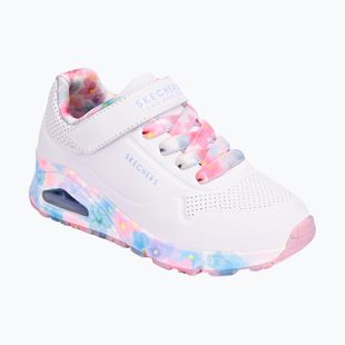 Vaikiški batai SKECHERS Uno Gen1 Fresh Blooms white