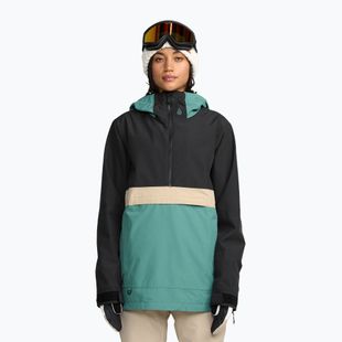 Moteriška snieglenčių striukė Volcom Harlan Pullover spruce green