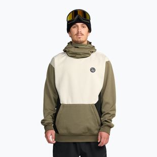 Vyriškas snieglenčių džemperis Volcom Hydro Riding Hoodie military