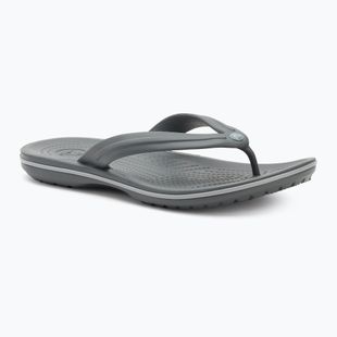 Šlepetės per pirštą Crocs Crocband Flip slate grey/smoke
