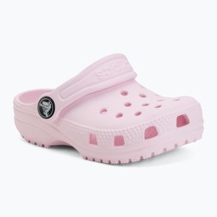 Vaikiškos šlepetės Crocs Classic Clog Toddler pink milk