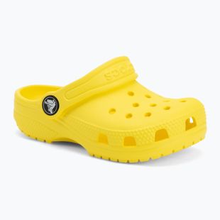 Vaikiškos šlepetės Crocs Classic Clog Toddler cyber yellow