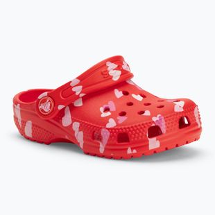 Vaikiškos šlepetės Crocs VDay Clog Toddler cherry red