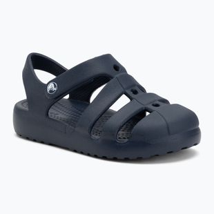 Vaikiški sandalai Crocs Classic Fisherman Kids navy