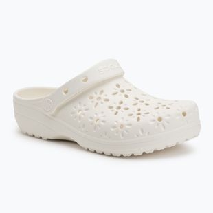Šlepetės Crocs Classic Floral Cutout Clog chalk