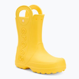 Lietaus batai Crocs Handlwe It Rain Boot yellow