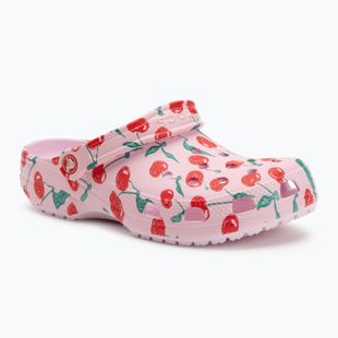 Šlepetės Crocs Classic Fresh Fruits Clog pink milk