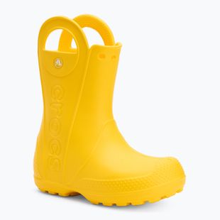 Vaikiški lietaus batai Crocs Handle It Rain Boot Kids yellow