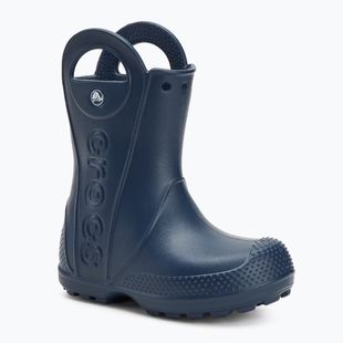 Vaikiški lietaus batai Crocs Handle It Rain Boot Kids Toddler navy