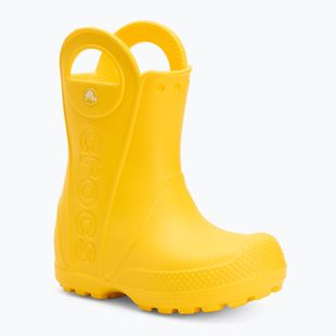 Vaikiški lietaus batai Crocs Handle It Rain Boot Kids Toddler yellow