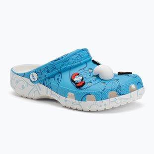 Šlepetės Crocs Classic Smurfs Clog multicolor