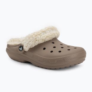 Šlepetės Crocs Classic Fleece Lined mushroom