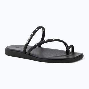 Moteriškos šlepetės Crocs Miami Studded Toe Loop black