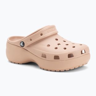 Moteriškos šlepetės Crocs Classic Platform Clog pink caramel
