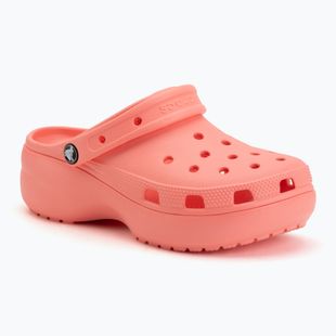 Moteriškos šlepetės Crocs Classic Platform Clog guava