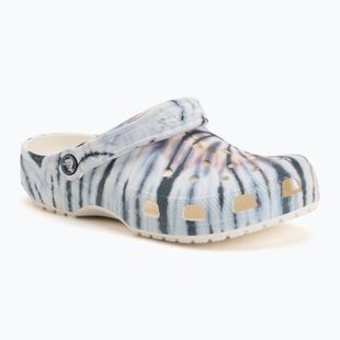 Šlepetės Crocs Classic Tie Dye chalk/multi