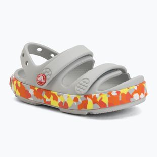 Vaikiškos basutės Crocs Crocband Cruiser Glow Confetti Band atmosphere/flame