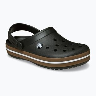 Vaikiškos šlepetės Crocs Crocband Gum black