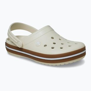 Vaikiškos šlepetės Crocs Crocband Gum summit white