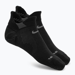 Kojinės Nike Running Lightweight No-Show black/dark smoke grey/smoke grey