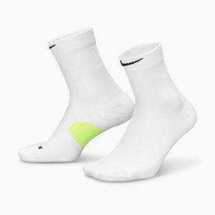 Kojinės Nike Running Midweight Micro Crew white/volt/black