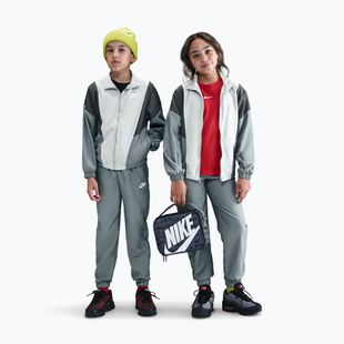 Vaikiškas treningas Nike Sportswear Woven smoke grey/light smoke grey/white