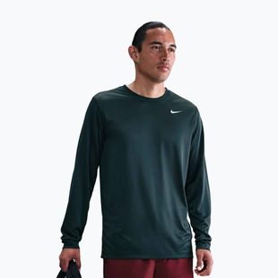 Vyriški treniruočių marškinėliai ilgomis rankovėmis Nike Dri-FIT Legend seaweed/matte silver