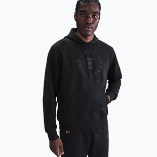 Vyriškas teniso džemperis Nike Court Dri-Fit Heritage French Terry Hoodie black/anthracite