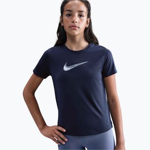 Vaikiški treniruočių marškinėliai Nike One Classic midnight navy/midnight navy