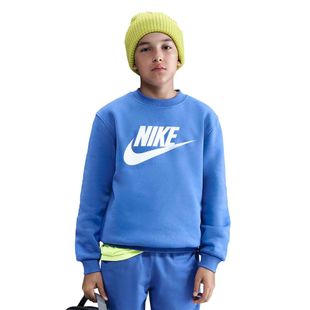 Vaikiški Nike Sportswear Club Fleece džemperiai kometos mėlyna/balta