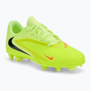 Vaikiški futbolo bateliai Nike Phantom 6 Low Club MG hyper crimson/limelight/black
