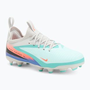 Vyriški futbolo bateliai Nike United Phantom 6 Low Academy Jr FG/MG pistachio frost/hyper orange