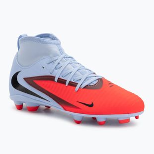 Vyriški Nike Phantom 6 High Club FG/MG futbolo bateliai royal tint/bright crimson