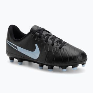 Nike Tiempo Legend 10 Club FG/MG juoda/juoda vaikiški futbolo bateliai