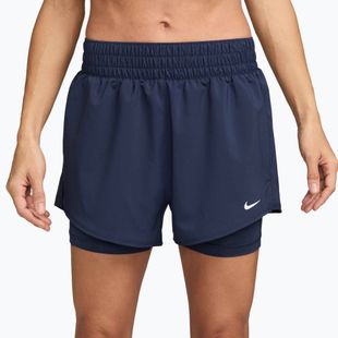 Moteriški šortai Nike One Dri-Fit High-Waisted 3" 2In1 midnight navy