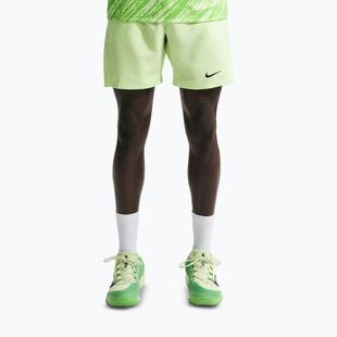 Vyriški teniso šortai Nike Court Dri-Fit Victory 7" light liquid lime/black