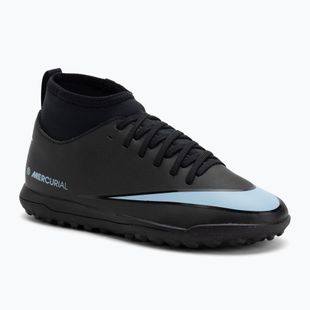 Vaikiški futbolo bateliai Nike Mercurial Superfly 10 Club TF juodi/juodi