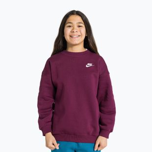 Vaikiškas džemperis Nike Sportswear Club Fleece burgundy/white